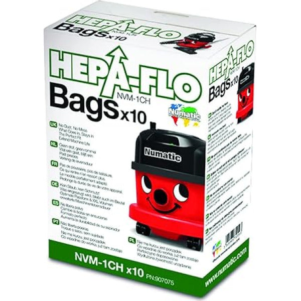 Numatic Hepaflow Henry Dust Vacuum Bags