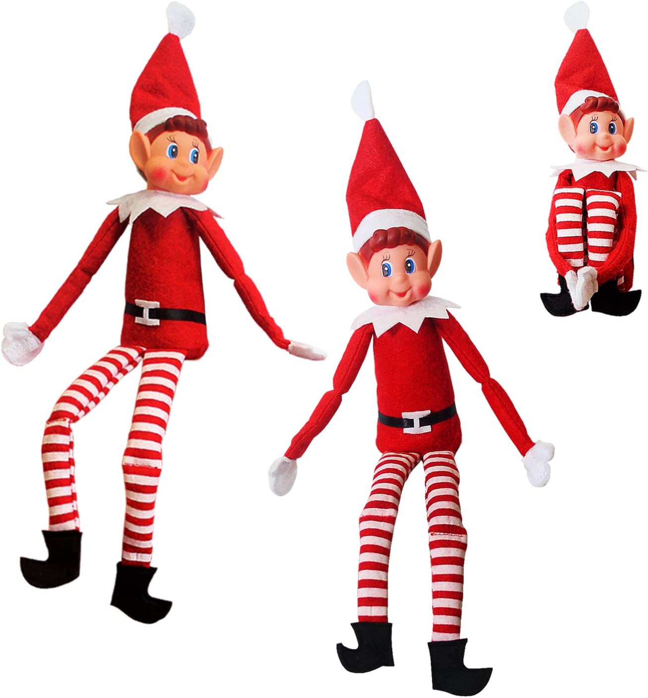 Elf plush toy - White Boy - Pack of 3