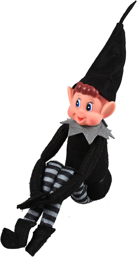 Elf plush toy - Black Boy/Girl