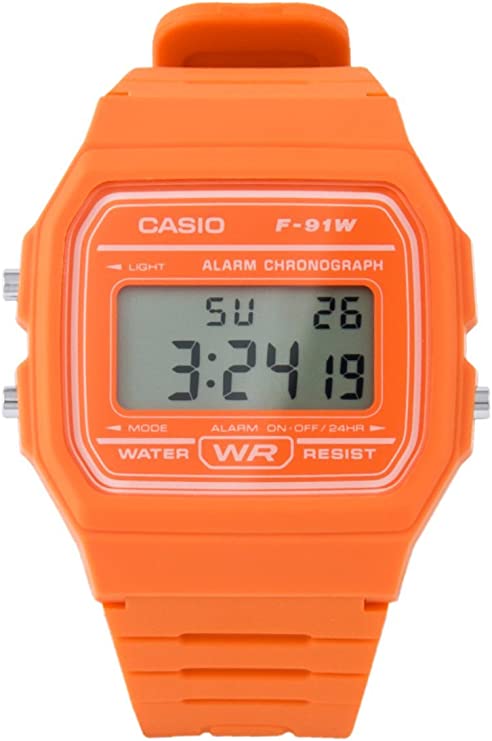 Casio F-91WC - Orange