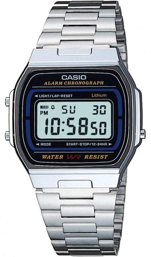 Casio A164WA - Silver