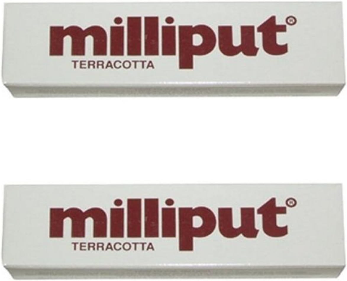 Milliput - Teracotta Red - Pack of 2