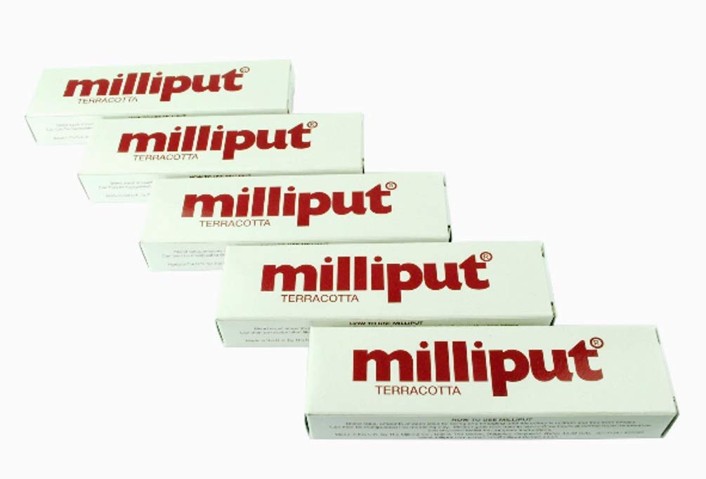 Milliput - Teracotta Red - Pack of 5