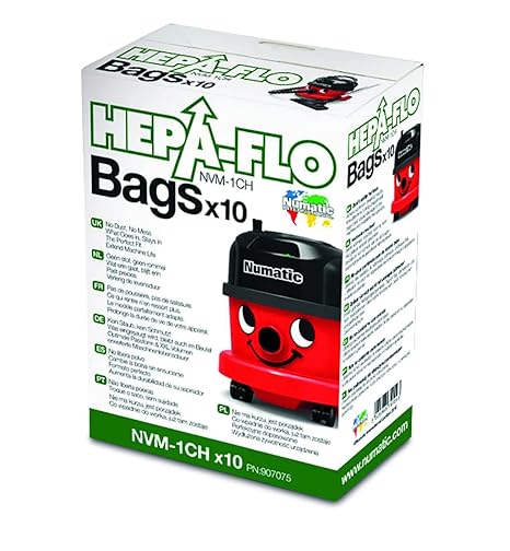 Numatic Hepaflow Henry Dust Vacuum Bags