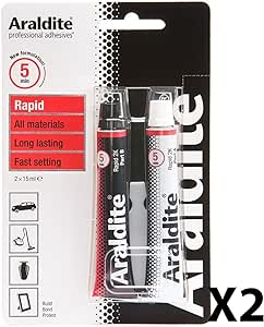 Araldite Rapid Tubes 15ml - Pack of 2