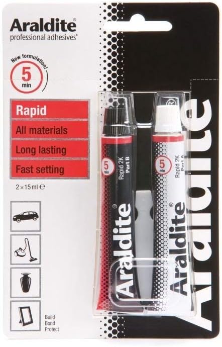 Araldite Rapid Tubes 15ml - Pack of 3