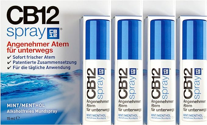 CB12 Breath Spray 15ml- Pack of 4