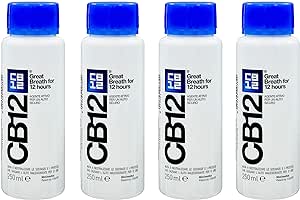 CB12 Mint Mouthrinse 250ml- Pack of 4