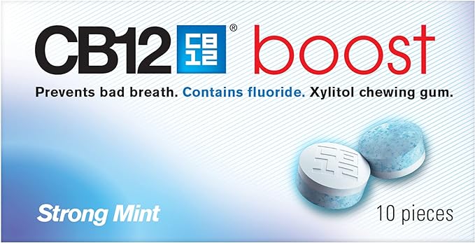 CB12 Boost Chewing Gum Strong Mint