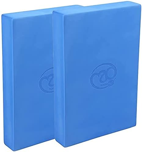 Fitness Mad Yoga Block - Blue - Pack of 2