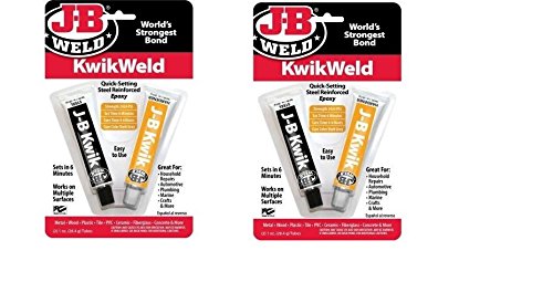 J-B Weld KwikWeld Tubes 57g- Pack of 2