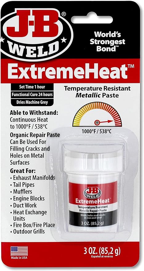 J-B Weld Extreme Heat- Pack of 2