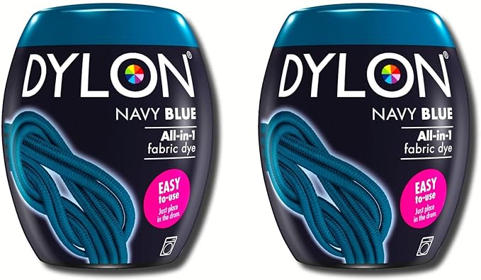 Dylon Machine Dye Pod 350g 08 Navy Blue- Pack of 2