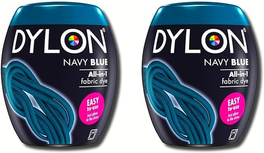 Dylon Machine Dye Pod 350g 08 Navy Blue- Pack of 2