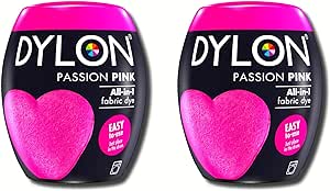 Dylon Machine Dye Pod 350g 29 Passion Pink- Pack of 2