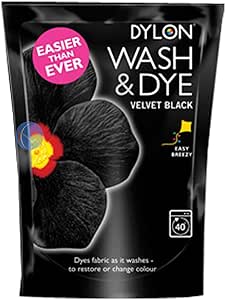 Dylon Wash & Dye Intense Black- Pack of 3