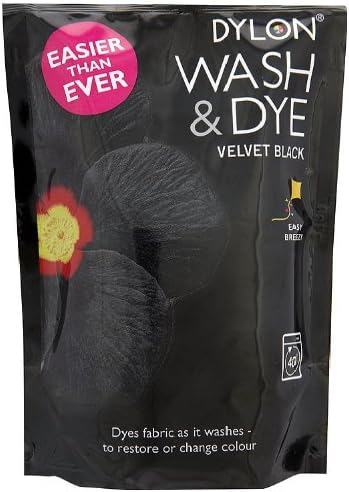 Dylon Wash & Dye Intense Black- Pack of 4