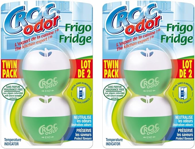 Croc Odor Fridge Power Twin Pack 2x33g- Pack of 2