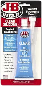 JB Weld Silicone Clear 85g