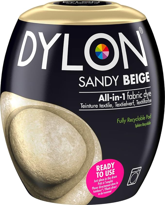 Dylon Machine Dye Pod 350g 10 Sandy Beige