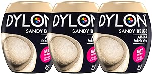 Dylon Machine Dye Pod 350g Sandy Beige- Pack of 3