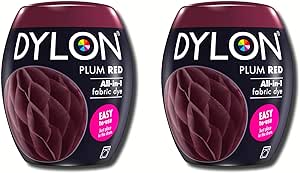 Dylon Machine Dye Pod 350g 51 Plum Red- Pack of 2