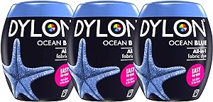 Dylon Machine Dye Pod 350g 26 Ocean Blue- Pack of 3