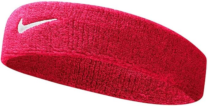 NIKE HEADBAND SWOOSH SCARLET/WHITE