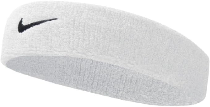 NIKE HEADBAND SWOOSH WHITE/BLACK