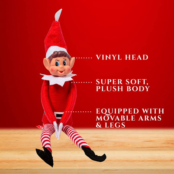 Elf plush toy - White Boy