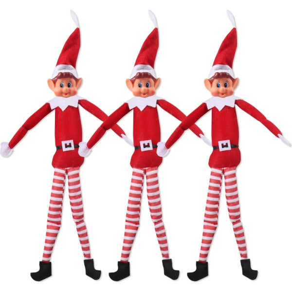 Elf plush toy - White Boy - Pack of 3