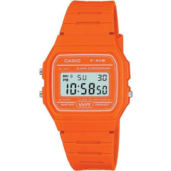 Casio F-91WC - Orange